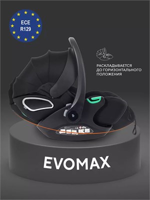 Автокресло Rant Evomax (40-87см) Black 441064156