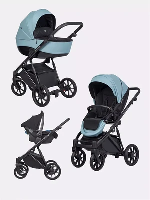 Коляска 3 в 1 Riko Brano Pro Crystal blue 481405916
