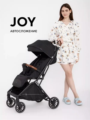 Коляска прогулочная Rant Basic Joy 2025 Black 1019452480