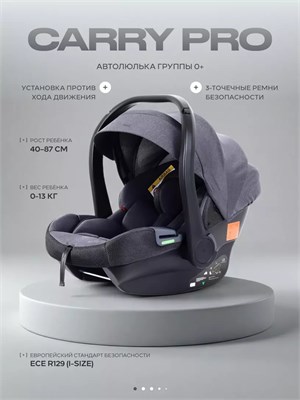 Автокресло Rant Carry Pro (40-87 см) Graphite 1364146267