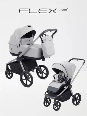 Коляска 2 в 1 Rant Flex Soft Therm Stone grey 1770445703