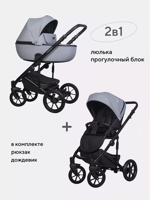 Коляска 2 в 1 Riko Basic Ozon Pastel 04 560490929