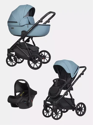 Коляска 3 в 1 Riko Basic Montana Ecco 16 Blue 606628485