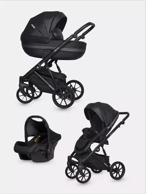 Коляска 3 в 1 Riko Basic Delta Ecco 15 Black 1319910584