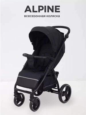 Коляска прогулочная Rant Basic Alpine 2025 Black 397040156