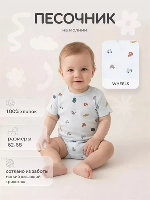 Песочник Rant Tiny на кнопках 1393 Wheels 1587735388