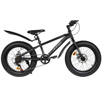 Велосипед 20' ACID Y 260 Black Flat/Dark Gray 2026 1702112133