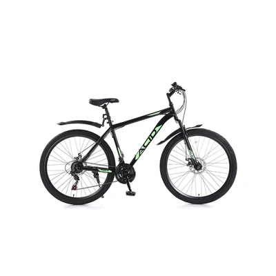 Велосипед 27,5' ACID F 500 D Black/Bright Green 843753428