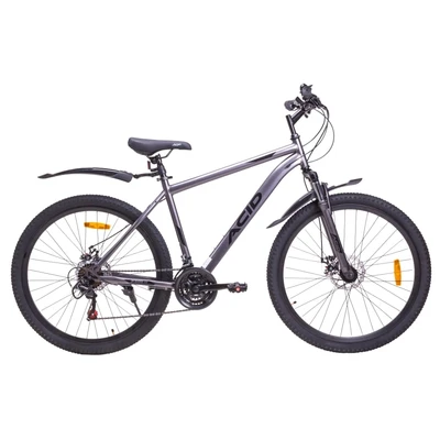 Велосипед 27,5' ACID F 500 D Gray/Black 178673293