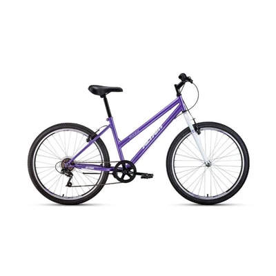 Велосипед 26' Altair MTB HT 26 Low 6 ск Фиолетовый/Белый 2022 г 550220597