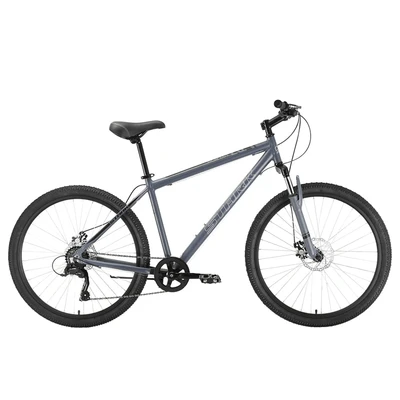 Велосипед Stark'22 Respect 26.1 D Microshift серый/черный 2122626366