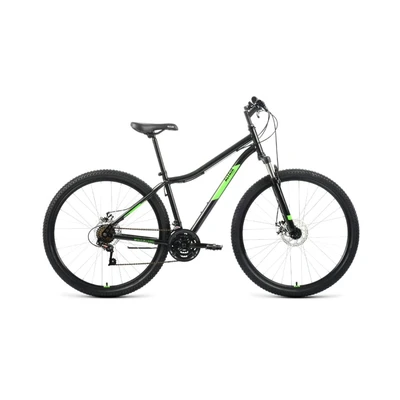 Велосипед 29' Altair MTB HT 29 2.0 disc 21 ск Черный/Ярко-зеленый 21-22 г 406480329