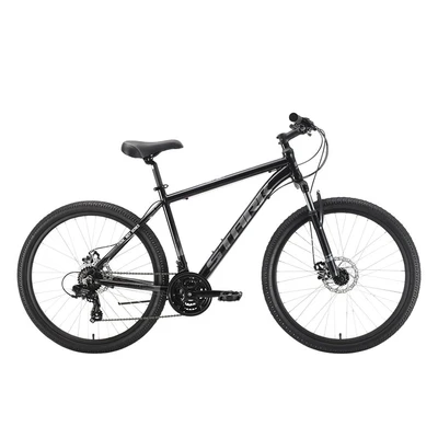 Велосипед Stark'22 Indy 26.1 D Shimano черный/серый 1497290207