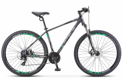Велосипед Stels Navigator 930 MD V010 Антрацитовый/Зеленый 29_ (LU091698) 681460667