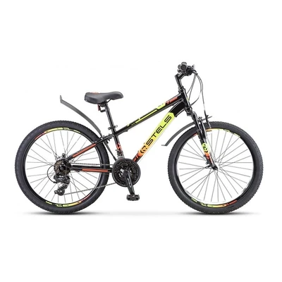 Велосипед Stels Navigator 24' 400 V F010 Черный/салатовый/красный (LU092748) 903126864
