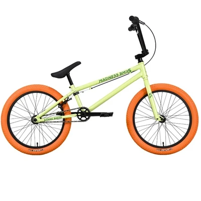 Велосипед Stark'23 Madness BMX 5 оливковый/зеленый/оранжевый HQ-0012547 1562560101