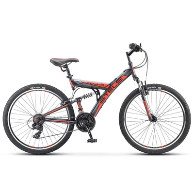 Велосипед Stels Focus 26' V 18 sp V030 Черный/Красный (LU086305) 787268752