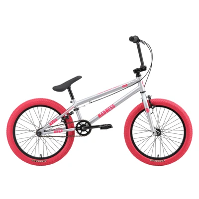 Велосипед Stark'25 Madness BMX 1 серебристый матовый/розовый/розовый HQ-0017753 967933667
