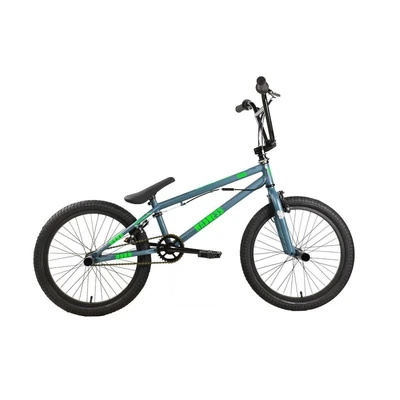 Велосипед Stark'25 Madness BMX 2 темно-серый матовый/зеленый неон/черный HQ-0014370 2135431294