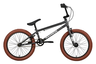 Велосипед Stark'22 Madness BMX 1 темно-серый/серебристый/коричневый HQ-0014403 1321076181