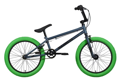 Велосипед Stark'22 Madness BMX 1 темно-синий/черный/зеленый HQ-0014406 1597204177