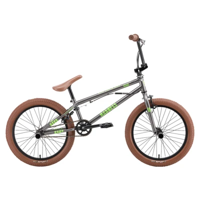 Велосипед Stark'25 Madness BMX 2 графит/зеленый неон/песочный HQ-0017755 2095804126
