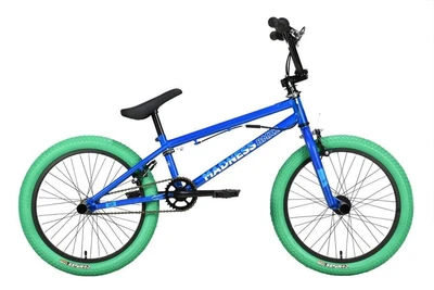 Велосипед Stark'23 Madness BMX 2 синий/белый/зеленый HQ-0013629 102092108