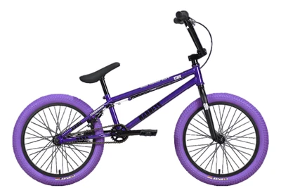 Велосипед Stark'24 Madness BMX 4 серо-фиолетовый/черный/фиолетовый HQ-0014376 1323934520