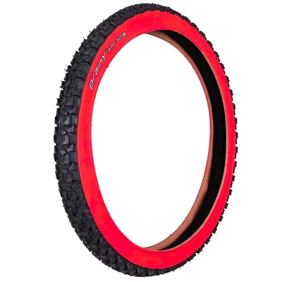 Велопокрышка 20' BrainY 20x2.125 с красной полоской XR-109/690051 1467700257
