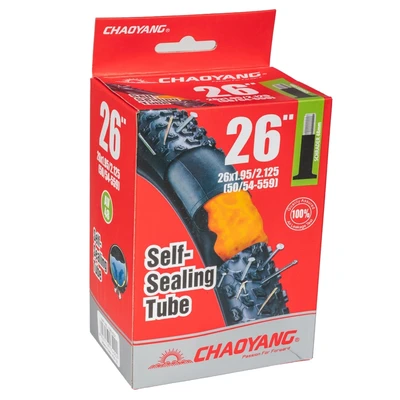 Велокамера 26' Chao Yang 26х1,95/2,125 AV-48 самозаклеивающаяся/650076 22951853