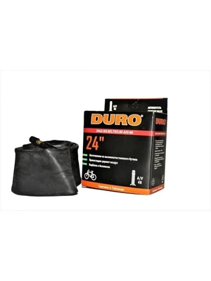 Велокамера 24" DURO 24х2,5/2,6/2,75/3,00 А/V-48 двойной обод/DAB01001 1154445439
