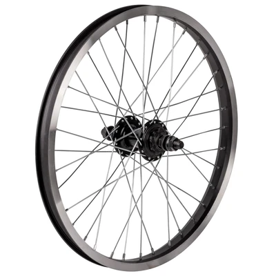 Колесо 20' заднее в сборе BMX, дв алюм.обод 36H,алюм. втулка, ось 14*175мм,9Т (Х126572) 500392094
