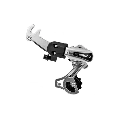 Переключатель задний Shimano Tourney RD-TY21-B GS 6ск. под гайку/370117 480529221