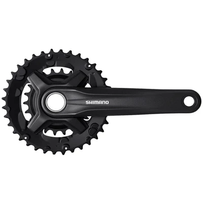 Шатун Shimano MT210 175мм 46/30 без защиты черный EFCMT210EX60XL 1142255240