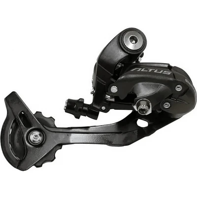 Переключатель задний Shimano Altus M370 SGS 9 ск черный ERDM370SGSL 1126731813