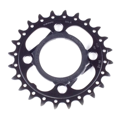 Звезда передн. Shimano, DEORE, для FC-M522, 24T-AE черный Y1N098010 1583697853
