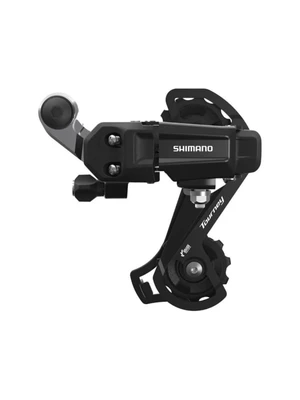 Переключатель задний Shimano Tourney TY200 6/7ск крепление на петух черный б/уп ARDTY200GSLD 871615096
