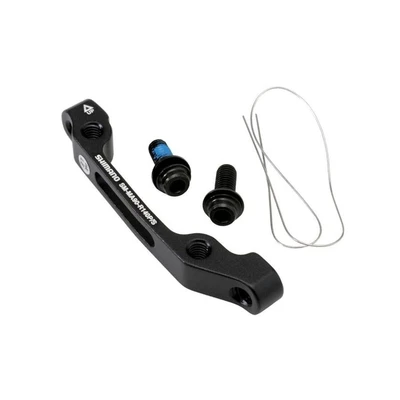 Адаптер диск торм Shimano, SM-MA90-R140P/S, болт (2шт), проволока (1шт) ISMMA90R140PS 1550049336