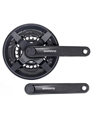 Шатун Shimano Tourney TY301 170мм 48/38/28 черный б/уп AFCTY301C888CL 286048176