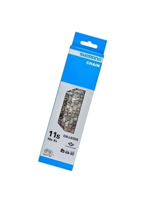 Цепь Shimano LG500 Link Glide, 9/10/11ск, 116 зв., с замком ICNLG500116Q 462666472