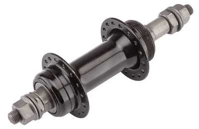 Втулка задняя SF-HB03R 32H 3/8", гайки, под трещ., сталь чёрн./130292 784511531