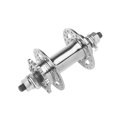 Втулка передняя AE-806FD 36H 3/8"х100х140мм под диск 6 болт, гайки сталь серебро/130242 952542293