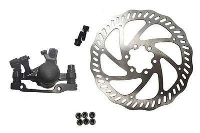 Комплект дискового тормоза RUSH (RADIUS) (машинка+диск 160 mm+болты) 160/180mm/3122613-24 1391237019