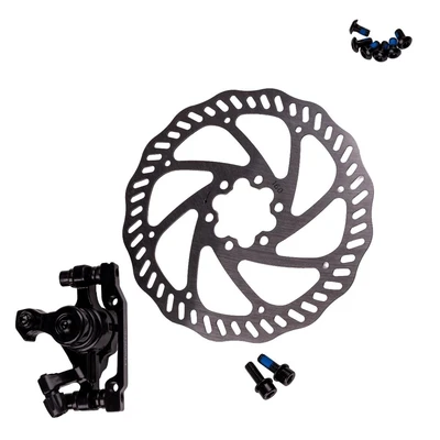 Комплект дискового тормоза RUSH (RADIUS) (машинка+диск 160 mm+болты) 140/160mm/3122613-25 836654177