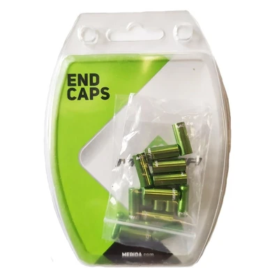 Комплект наконечников для рубашки/троса Merida Universal End Caps Green (2260001948) 459122340