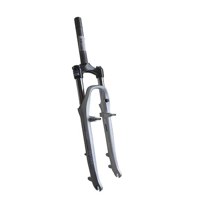 Вилка 26" 1-1/8 NEON T,резьб.L-185mm, серебр,V-brake 75mm/110118 570778105