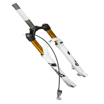 Вилка 27,5' GRINZ ES-547 HRLO AIR 1.1\8',120мм,воз.пр,лок гид,магн,б/оси,б\р,бел\чер\зол(HQ-0018765) 1881320826