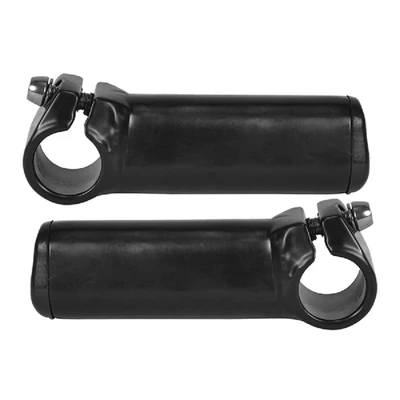 Рога на руль MD-HF20 90mm black, прямые,треугольные, алюминий, черные 1359889821