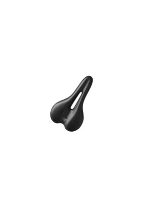 Седло вело ZEUS Z-6101 MTB Sport 275x155mm,рельсы сталь,анатомическое,черно-белое,285гр 675961112