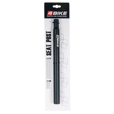 Палец подседельный 4BIKE SP-102, D:27.2, L:350мм, инд.упаковка, черный 1278872411